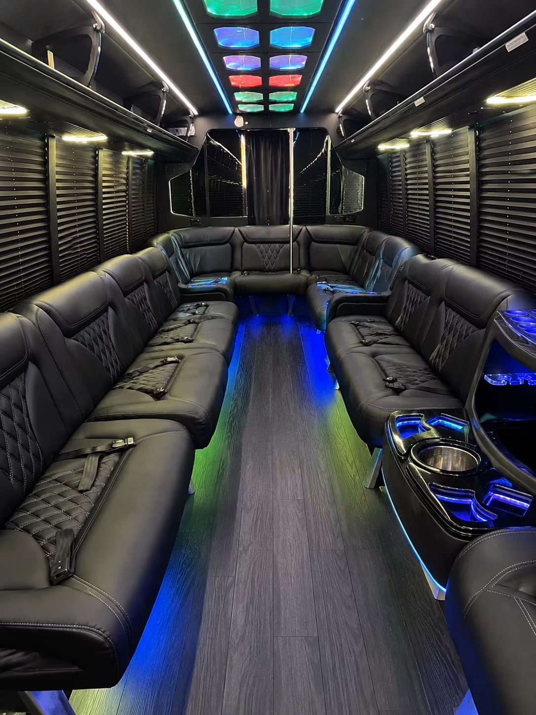 Los Angeles Bachelor & Bachelorette Transportation party bus exterior