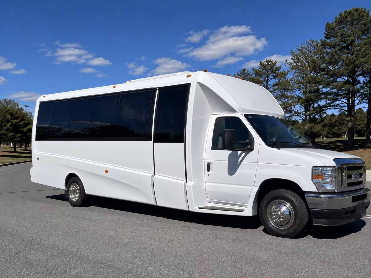 Los Angeles Birthday, Sweet 16, & Quinceañera Transportation party bus exterior