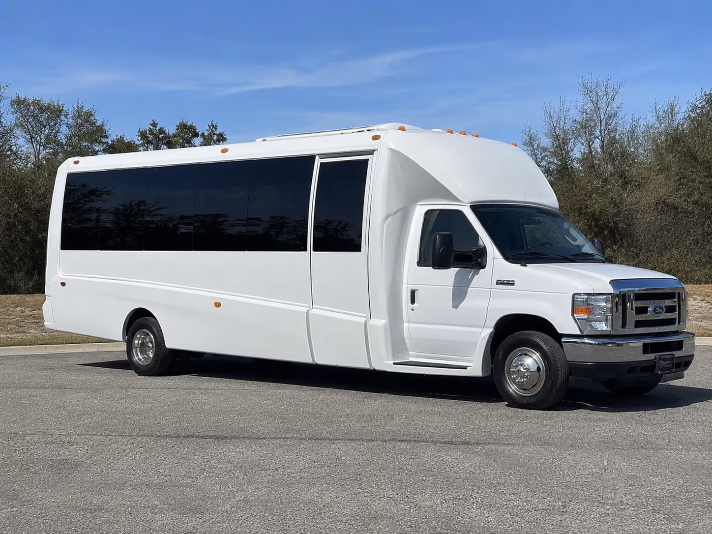 Los Angeles Private Event Transportation party bus exterior