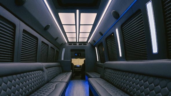 los angeles 20 passenger party bus rental